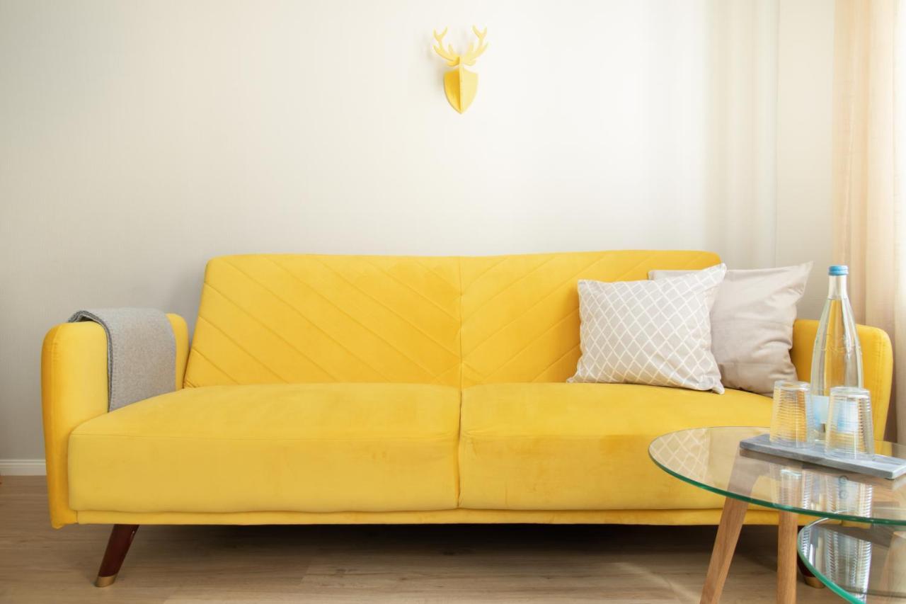 Loewe Apartment Gelb Tiengen Altstadt Waldshut-Tiengen Kültér fotó